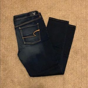 American eagle skinny jeans 14 short